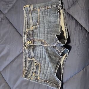 American Eagle Outfitters Dark Blue Denim Jean Shorts